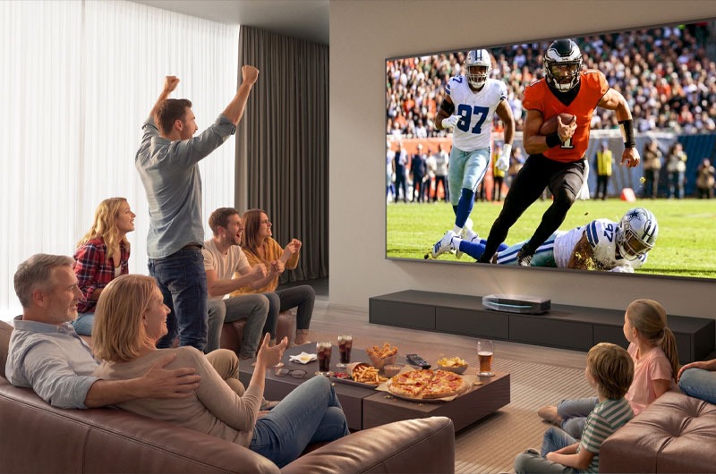 Home Cinema Ultra Short Throw Projector - Aetherion Max RGB Laser 4K UST