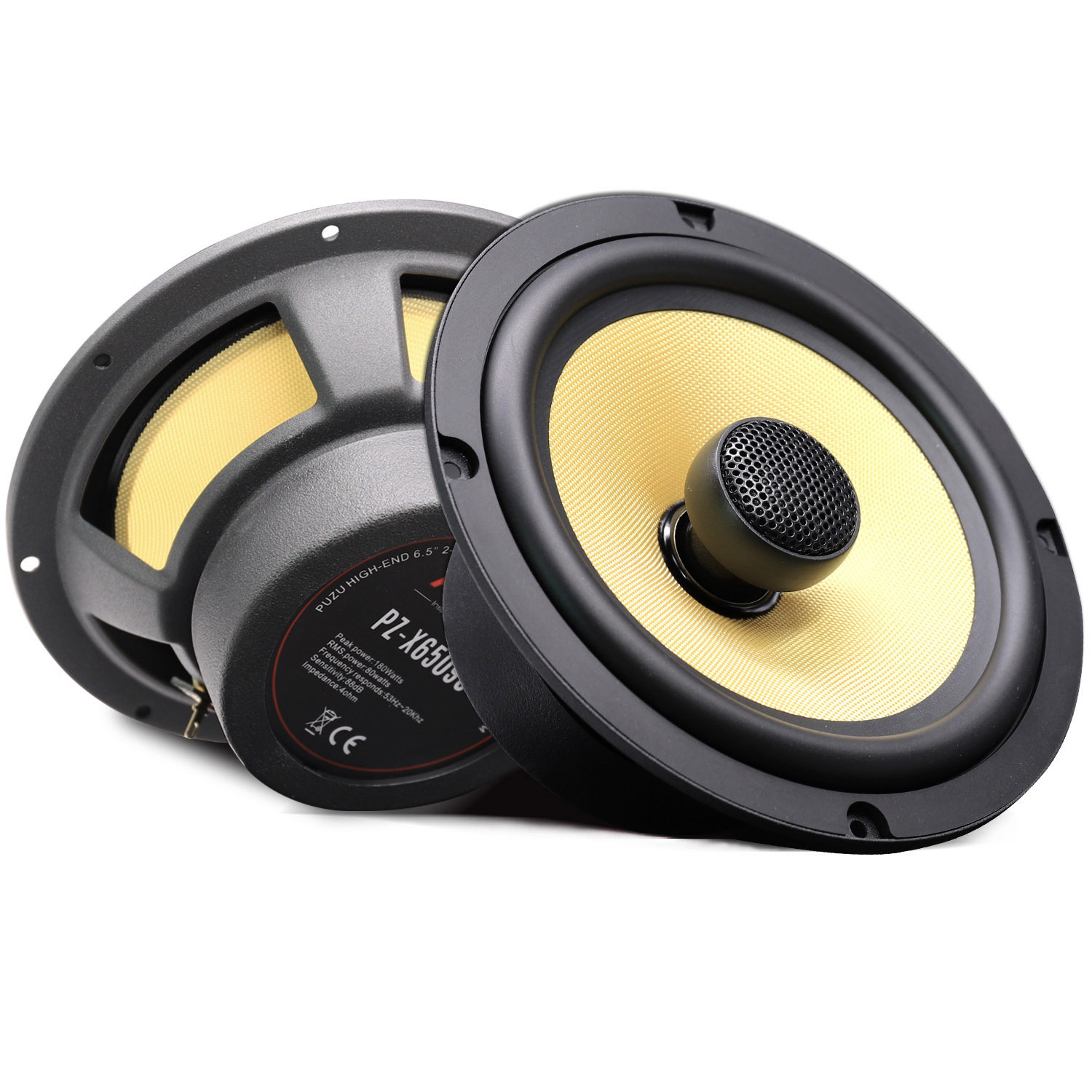 Home Cinema Audio System - PUZU PZ-6509C Koaxial-Car-Audio-Lautsprecher mit 180 W