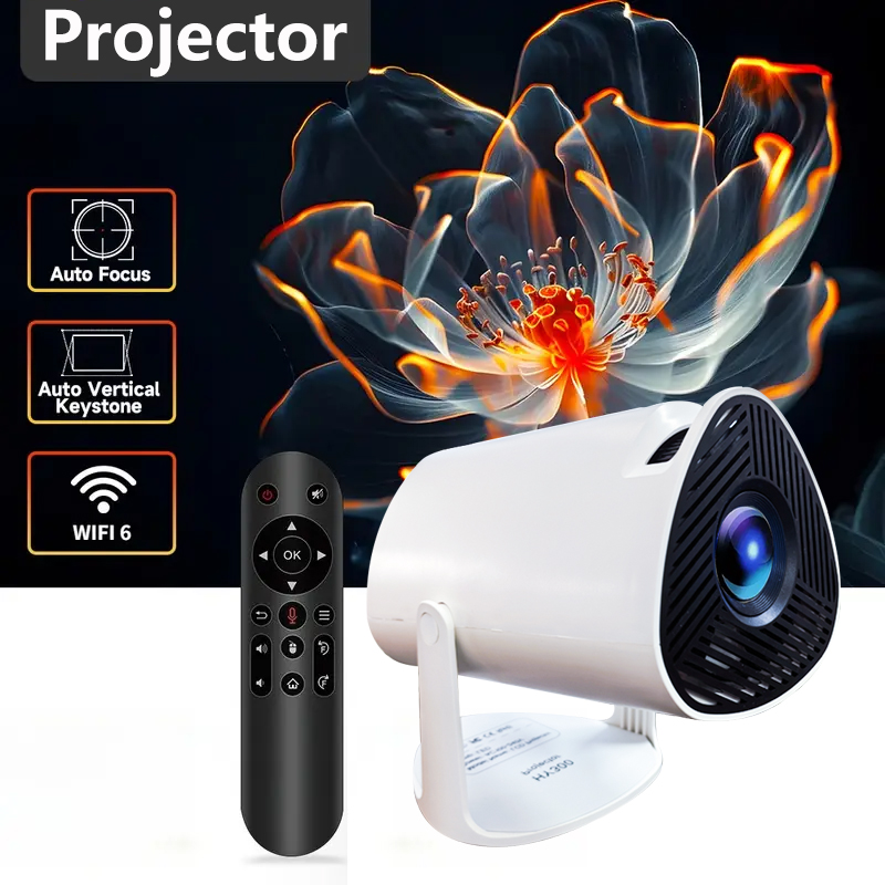 Home Cinema Today - Intelligenter Projektor mit nativer 720P-Auflösung, tragbarer