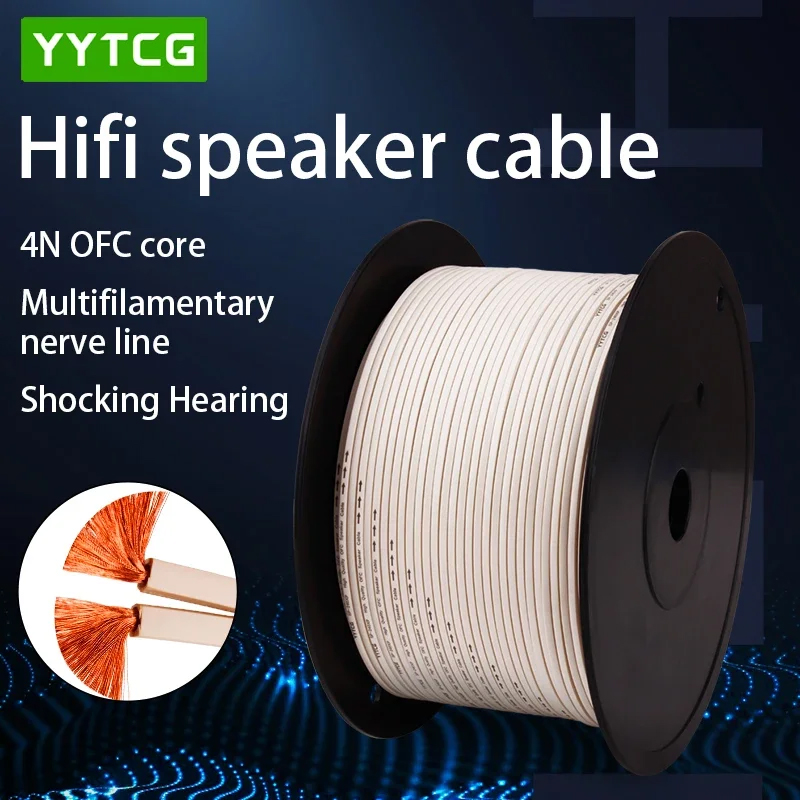 Home Cinema Audio System - YYTCG DIY Lautsprecherkabel Hi-Fi Audio Line