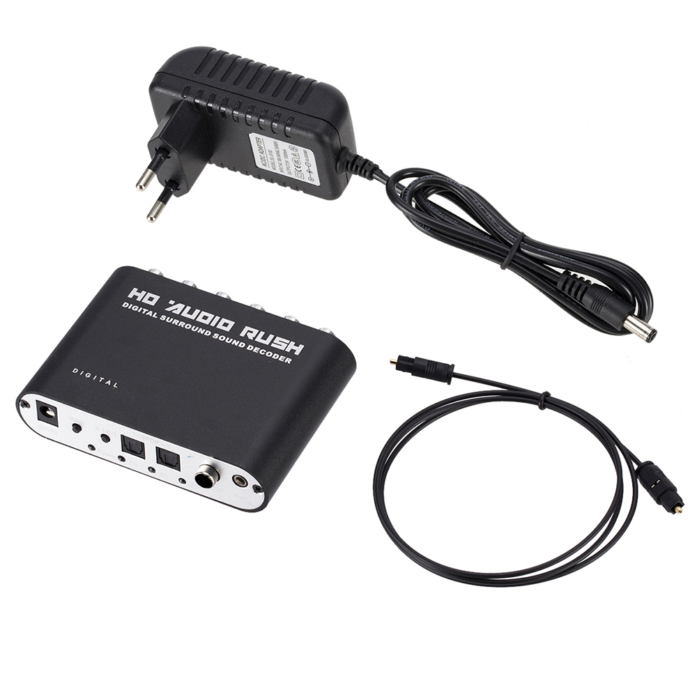 Surround Sound Decoder - 5,1 CH HD Audio Decoder SPDIF