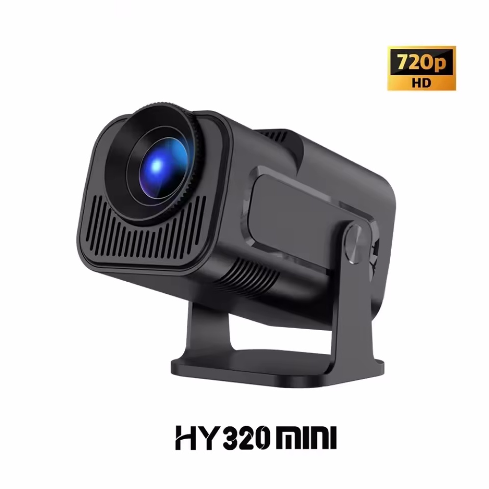 Home Cinema Compact - Tragbarer Mini-Projektor Neu Native HY320 720P