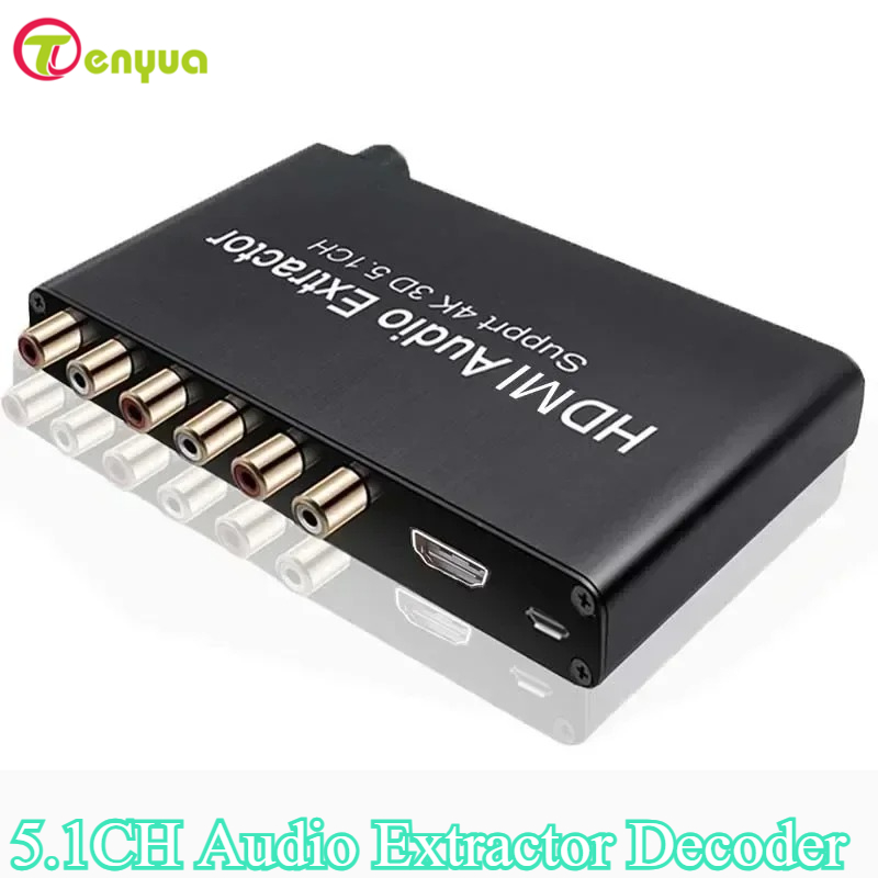 Surround Sound Decoder - 4K 3D 5.1 Kanal 5.1CH Audio