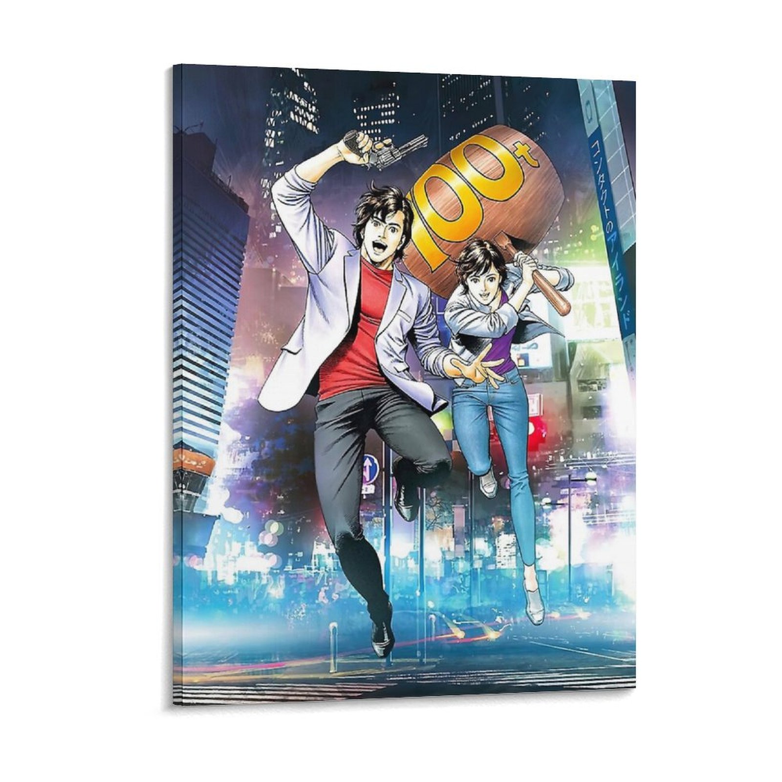 Home Cinema Wall - City Hunter Nicky Larson In Tokyo