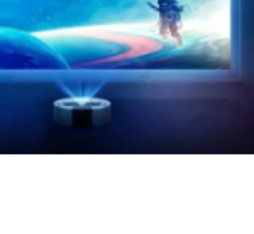 Home Cinema Ultra Short Throw Projector - R1 Ultra-Kurzdistanz-Laser-TV-Projektor | 1600 ANSI Lumen