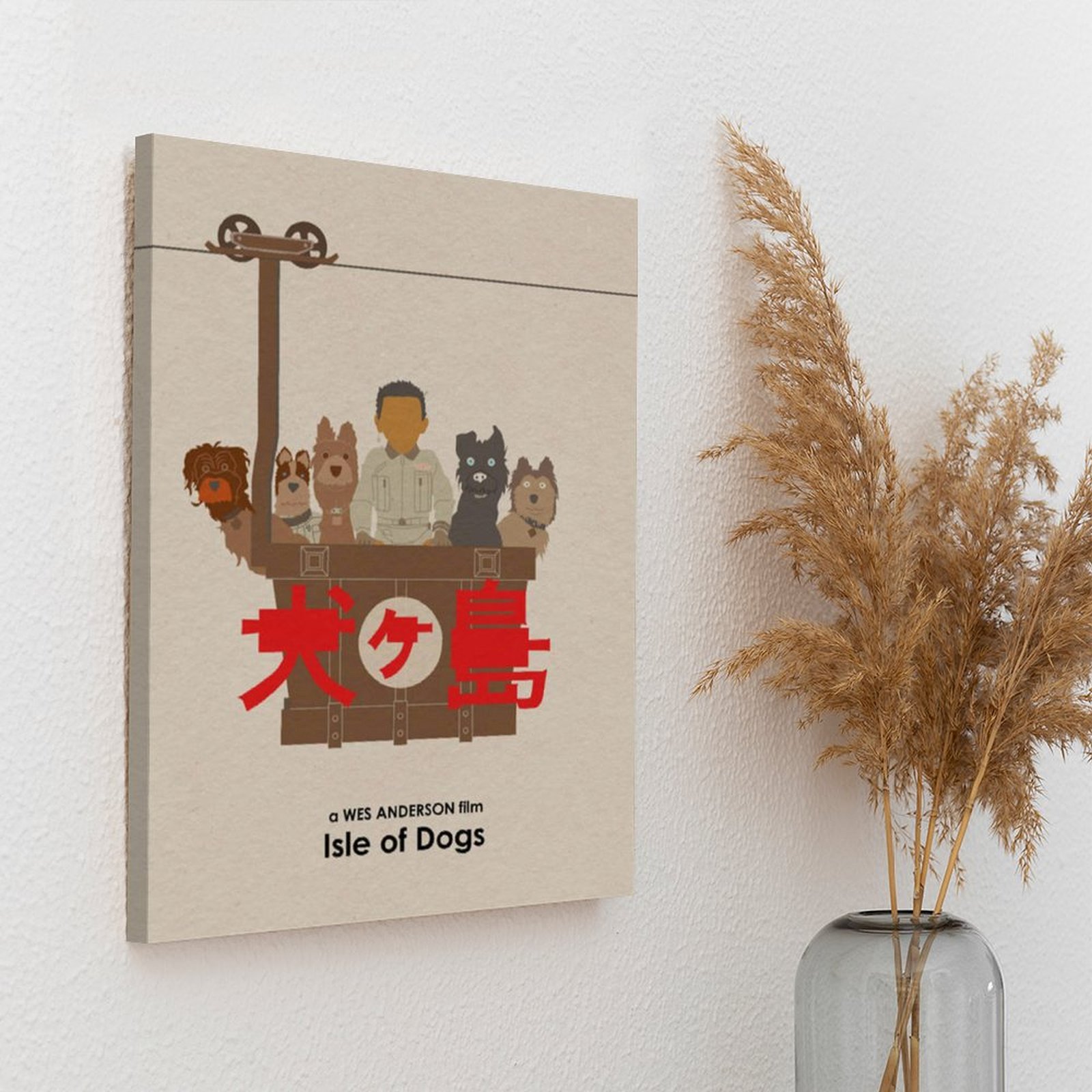 Wes Anderson Isle Of Dogs Film – Home Cinema Wall Bewertung und Preis