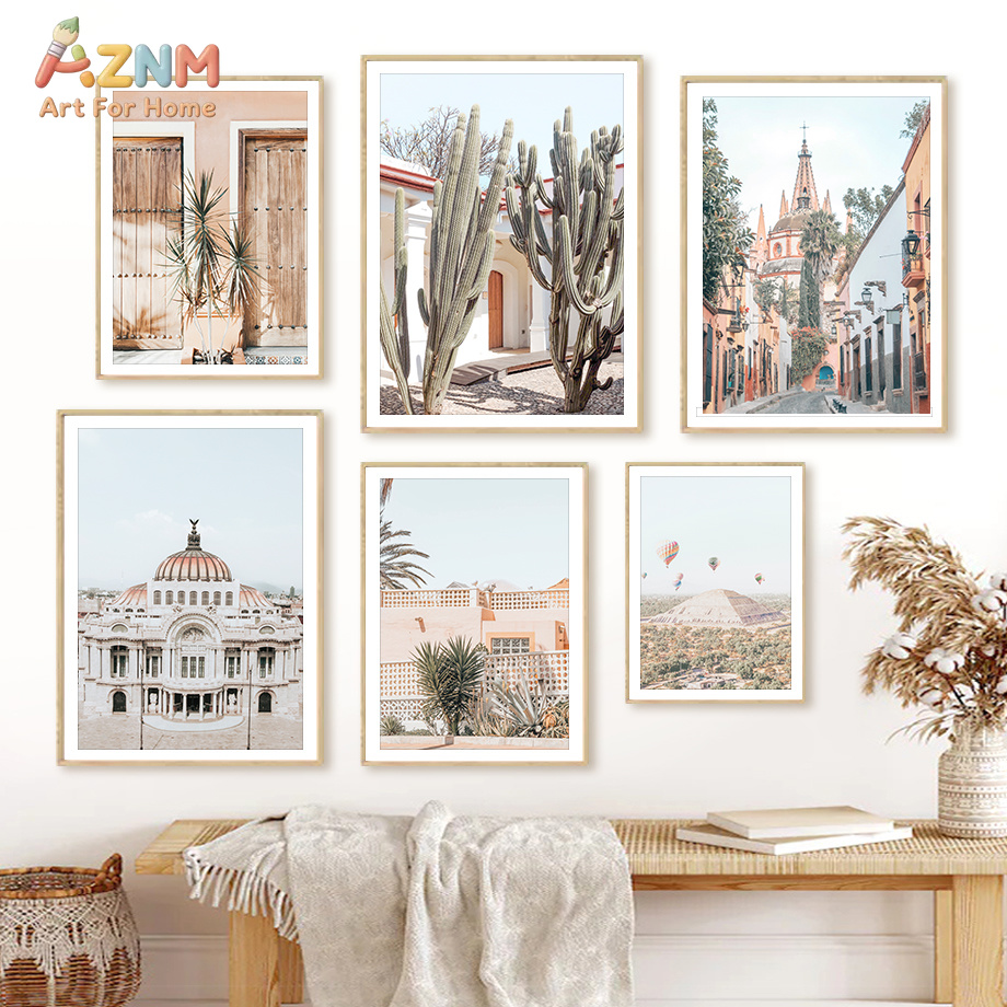 AZNM Boho Mexikanische Stadtla – Home Cinema Wall Bewertung und Preis