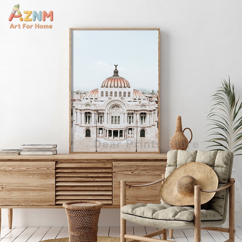 AZNM Boho Mexikanische Stadtla – Home Cinema Wall Bewertung und Preis