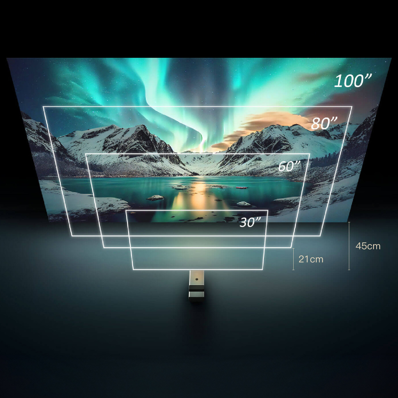 ZXY Lonnst L26 Tragbarer tragb – Home Cinema Ultra Short Throw Projector Bewertung und Preis
