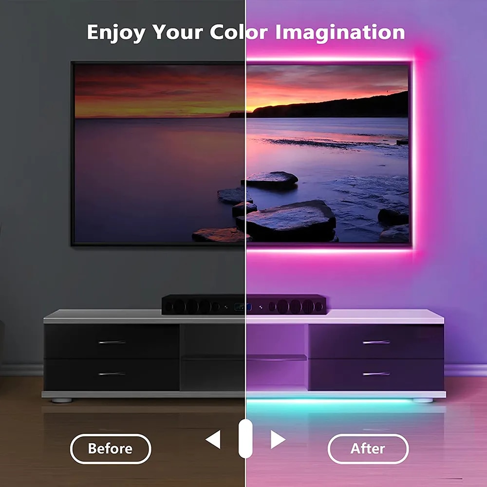 Klebeband Bluetooth USB LED St – Ambient Light Strip Tv Bewertung und Preis