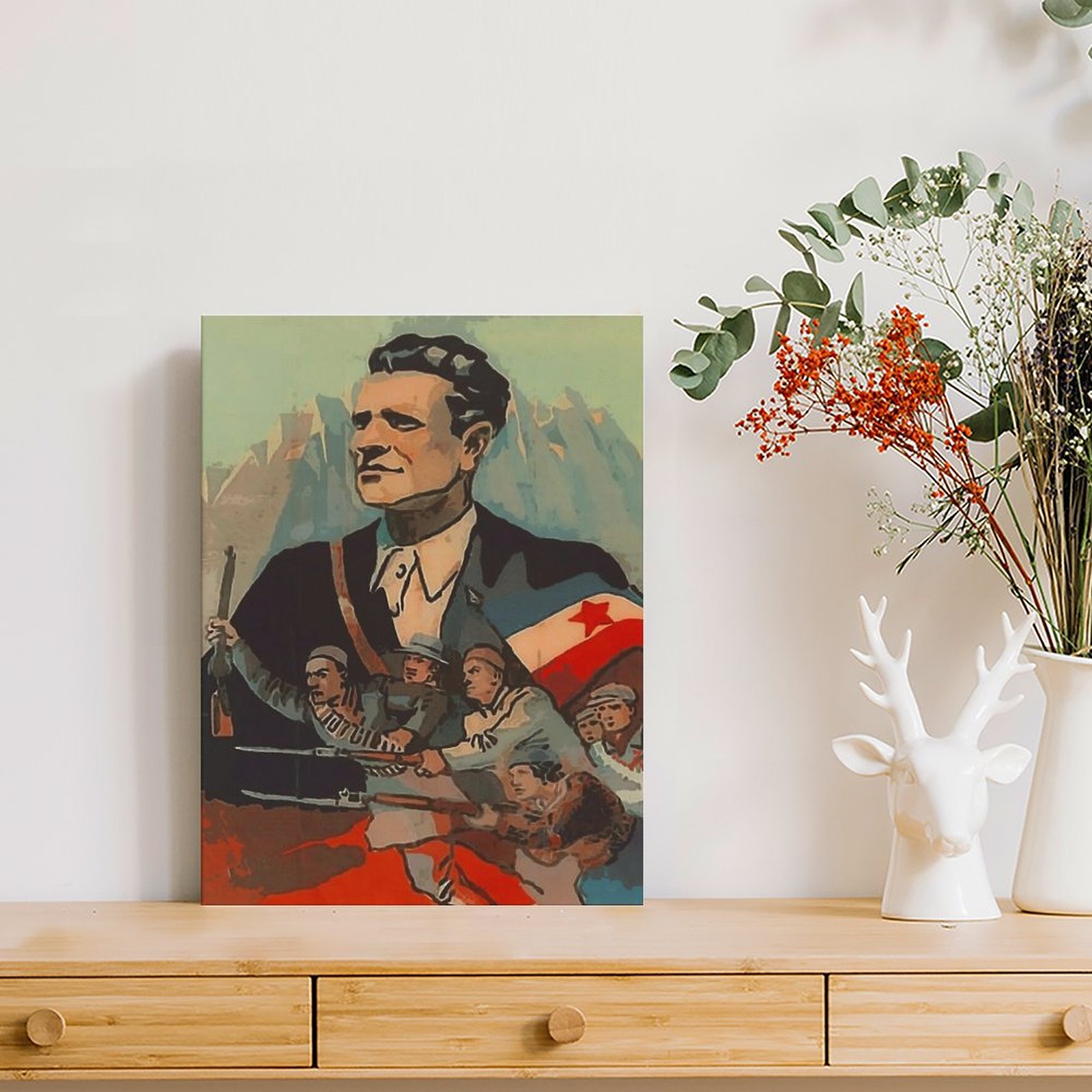 Jugoslavija Josip Broz Tito Po – Home Cinema Wall Bewertung und Preis
