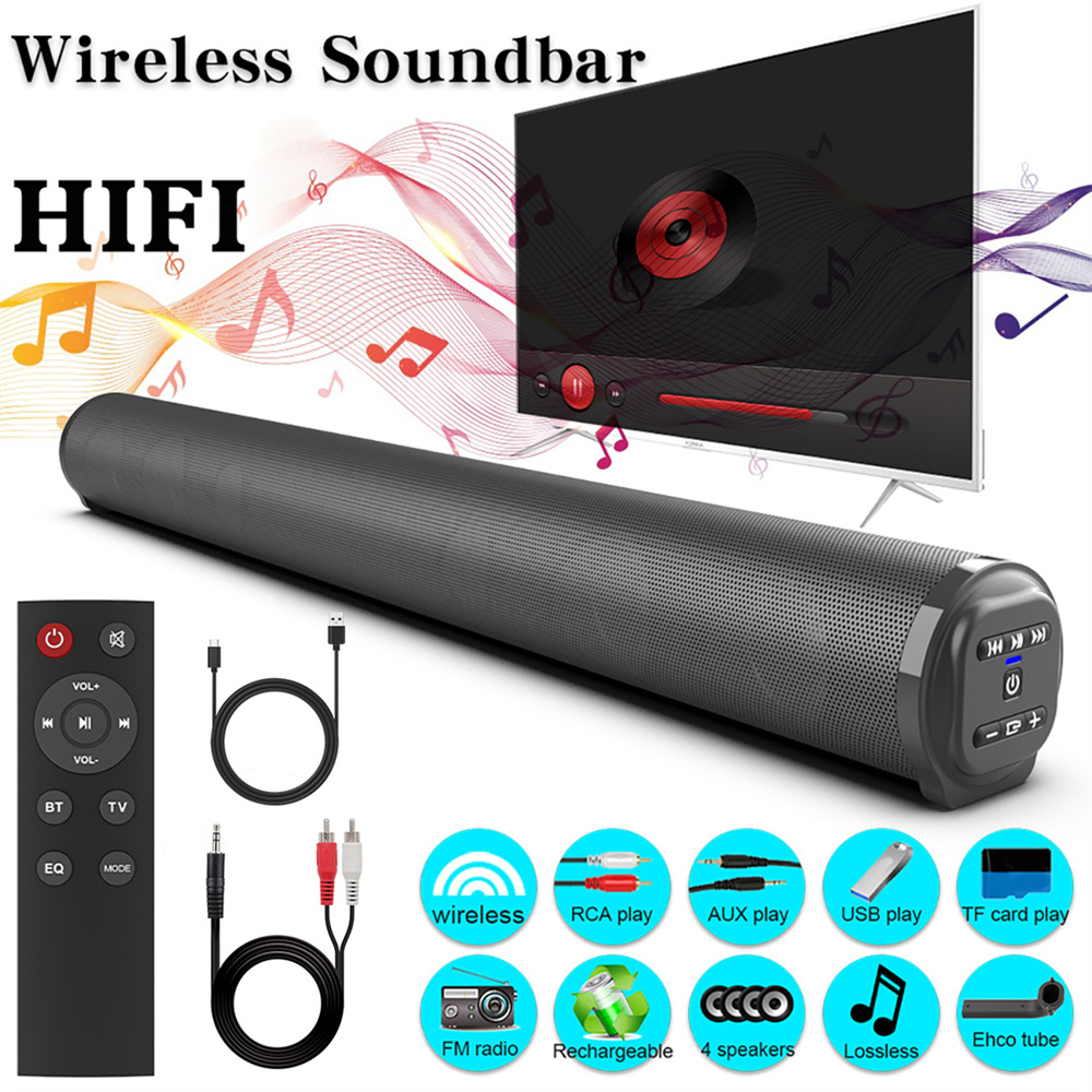 Sound Bar TV Sound System Blue – Home Cinema Audio System Bewertung und Preis