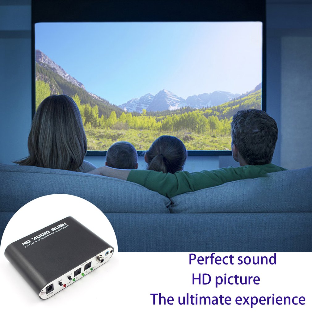Digital Audio Decoder Konverte – Surround Sound Decoder Bewertung und Preis