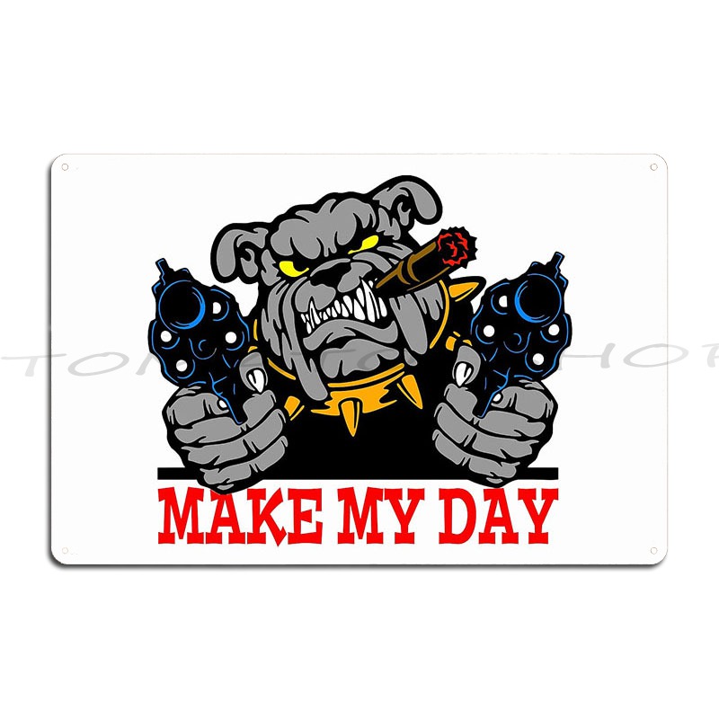 Make My Day Metallschild, Post – Home Cinema Today Bewertung und Preis