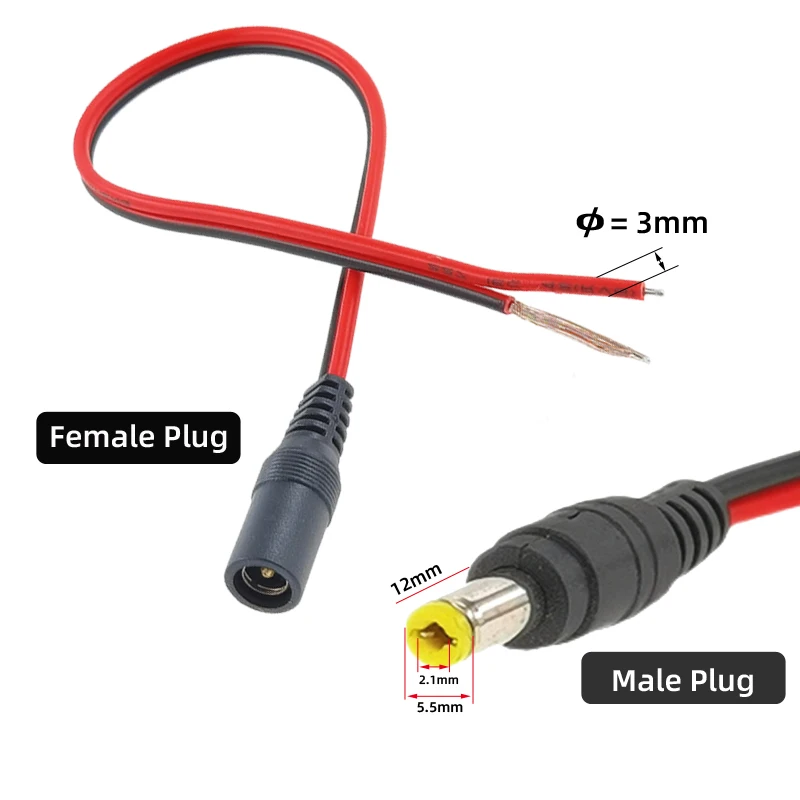 18 AWG 10 Stück 5,5 x 2,1 mm m – Ambient Light Strip Tv Bewertung und Preis
