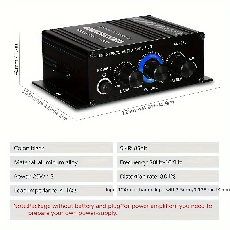 AK-270 12V/24V 400W Kompakter  – Home Cinema Compact Bewertung und Preis