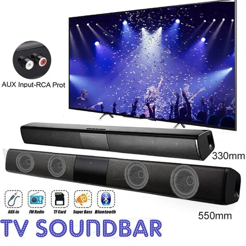40W High Power Soundbar für TV – Home Cinema Audio System Bewertung und Preis