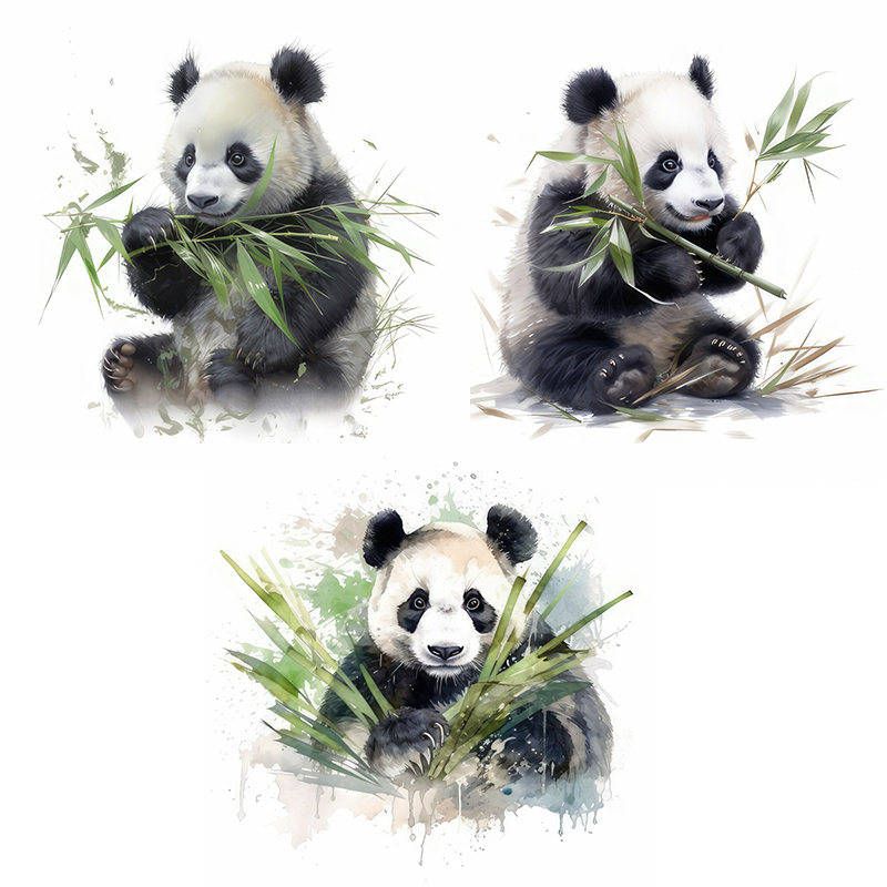 C76 #   Aquarell Panda Wandauf – Home Cinema Wall Bewertung und Preis