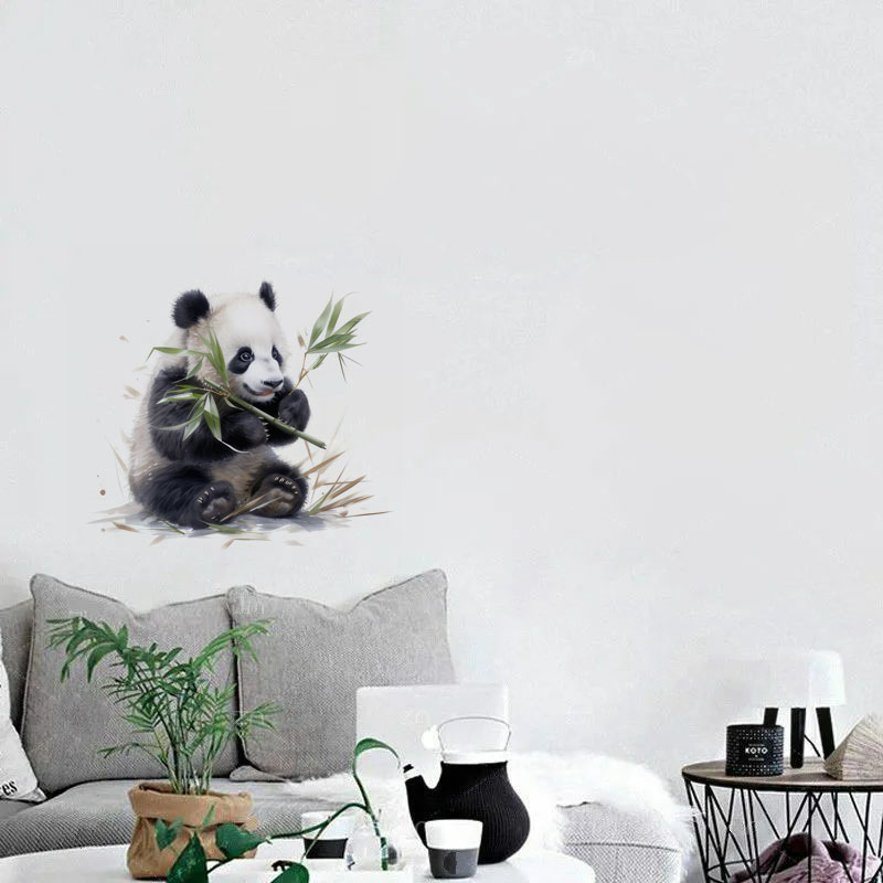 C76 #   Aquarell Panda Wandauf – Home Cinema Wall Bewertung und Preis