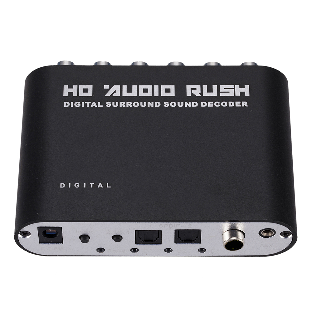 5,1 CH HD Audio Decoder SPDIF  – Surround Sound Decoder Bewertung und Preis
