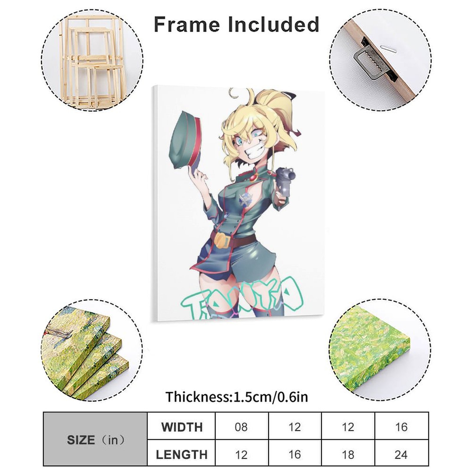 Saga Of Tanya The Evil Poster  – Home Cinema Wall Bewertung und Preis