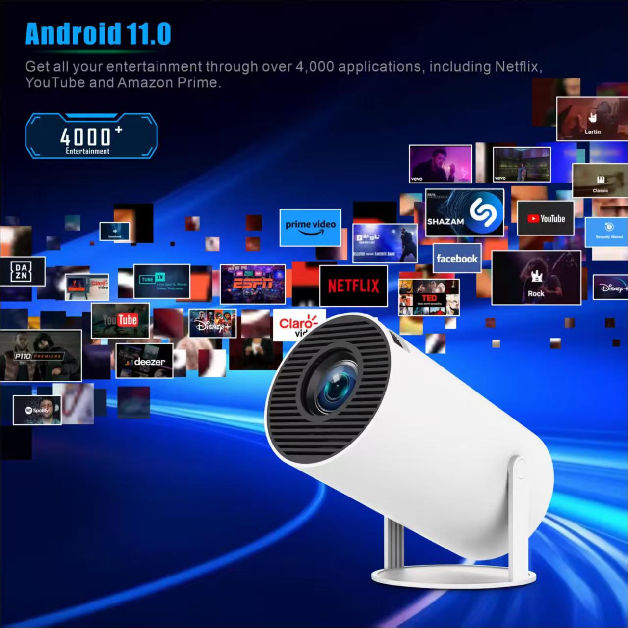 Mini HY300 Tragbarer Projektor – Home Cinema Compact Bewertung und Preis
