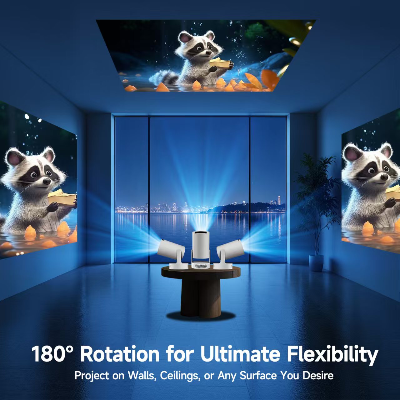 Mini HY300 Tragbarer Projektor – Home Cinema Compact Bewertung und Preis