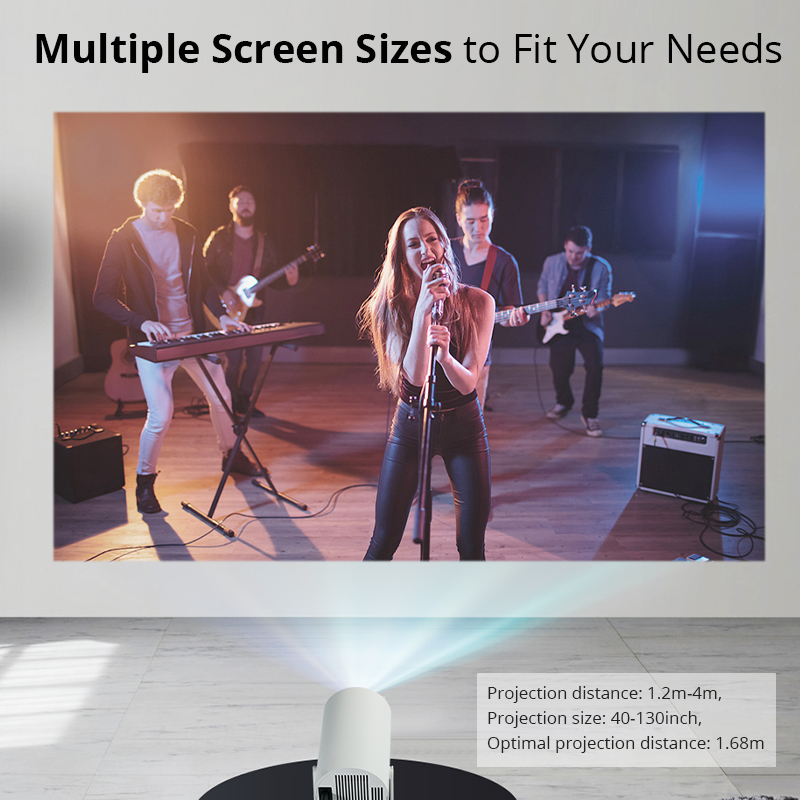 HY300 HiFi-Projektor 4K Androi – Home Cinema Compact Bewertung und Preis
