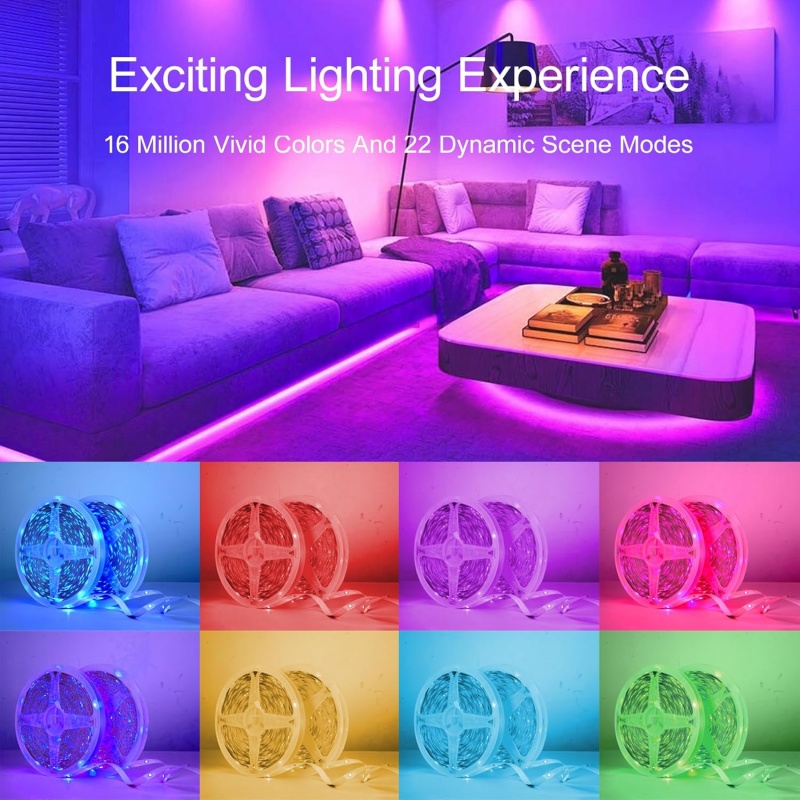 LED-Streifen Smart RGB LED-Lic – Ambient Light Strip Tv Bewertung und Preis