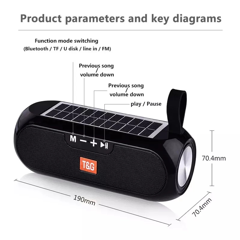 Solar Radio FM Outdoor Tragbar – Home Cinema Audio System Bewertung und Preis