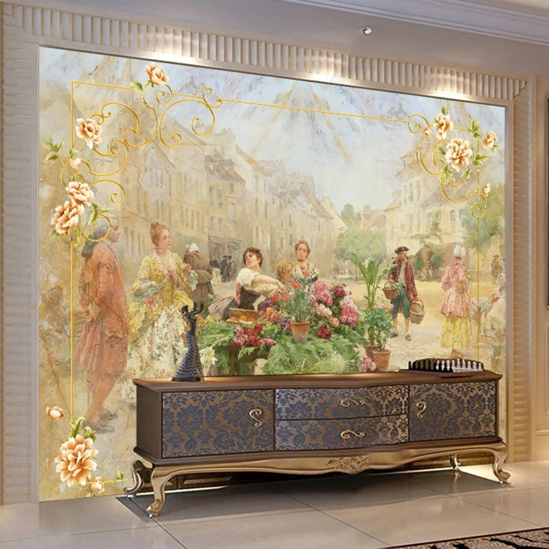 Custom Foto Tapete Europäische – Home Cinema Wall Bewertung und Preis